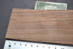 Walnut Raw Wood Veneer Sheet 6 x 14.5 inches 1/42nd BARGAIN 42083-57