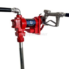Fuel Transfer Pump with Nozzle Kit 12 Volt 20 GPM for Diesel Gasoline Kerosene