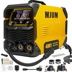 160A 4-in-1 Dual Voltage MIG Welder Flux Core TIG Stick Inverter