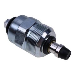 12V Fuel Shutoff Solenoid A77753 8190393 for Case Cummins 1840 1845C 5210 580K
