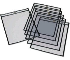 AbilityOne Clear Sheet Protectors, 10 x 13 Pack Of 25 FF9805-25