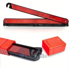 Emergency Warning Triangle DOT Approved Reflective Safety Roadside Kit for Car