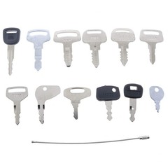 12 Heavy Equipment Ignition Key Set for Kubota Tractors B L M BX Models
