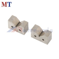 1 Pair Of Block Ground Set 2” x 3/4” x 1-1/4” Cast Iron V-Blocks V