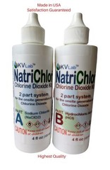 The Original NatriChlor CD Set w/Accu-Drop Bottles HCL Extra Large Size 8 oz …