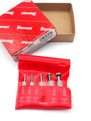 Starrett S830F Small Hole Gage Set S 830 5 Gages .125-.500″ USA Authentic *NEW*