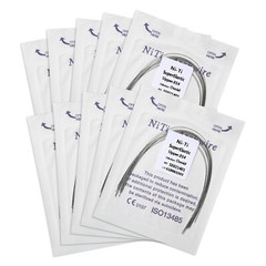 100 PCS Niti Super Elastic Orthodontics Arch Wire Round Teeth 10 PACKS
