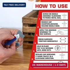Loctite Super Glue Liquid, Clear, 0.07 fl oz Tube, 2 Pack -Superglue for Plastic
