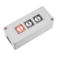 Forward Reverse Stop Momentary Push Button Control Switch Box 10A