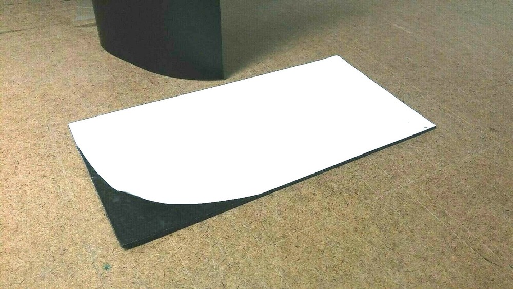 Neoprene Rubber Sheet Solid w/Peel-Back Adhesive 1/4″Thk x 4″ W x 12″ L Pad