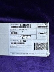 Molex Tool Hand Crimper 638190901A AWG 18-24 MADE IN SWEDEN