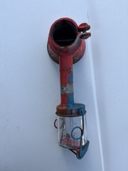 Ford 8N Tractor Hood Glass Jar Air Cleaner Rare Vintage Cyclone