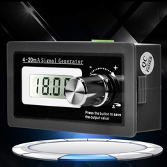 4-20mA Signal Generator, 3-21mA Adjustable High Precision DC Current Analog S…