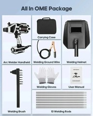 Saker Portable Electric Welding Machine,110V Portable Welder Handheld with IG