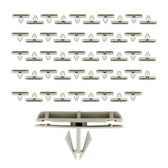385-18133A 20x Rocker Panel Molding Retainer Clips – Compatible with GM, Chevrol