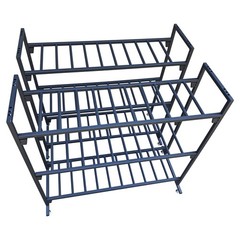 2 MotoProducts Battery Storage Rack holds 300 Pounds PER SHELF No tools required