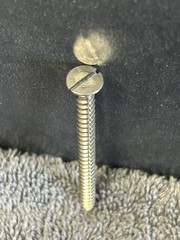 Lot Of 5 Pounds 3 Inch Flat Head Slotted Stainless Steel Deck Screws + 1 Inch