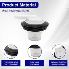 2 PCS Fuel Tank Vent Valve with Grommet Seal Kit – Compatible 0.25 inches