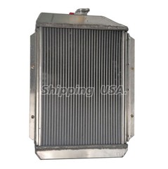 Full Aluminum Tractor Radiator fits John Deere 950 OEM #CH19296 17″ Core Height