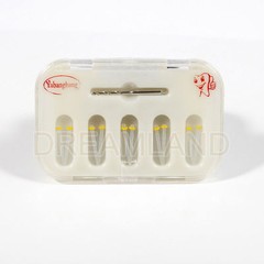 50PCS Dental Fiber Post Resin Post Screw Thread Quartz & 5-Drills USA SFP-Z
