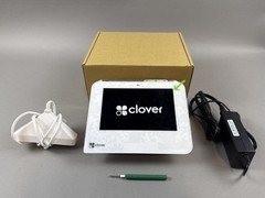 NEW 2 Clover Mini Countertop POS Smart Terminals (1 Complete Kit + 1 xtra device