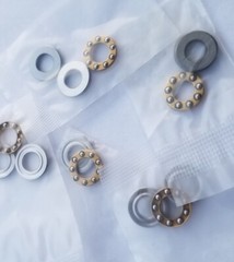 US Stock 10pcs F5-10M Axial Ball Thrust Bearing 3-Parts 5mm x 10mm x 4mm