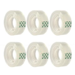 Clear Transparent Tape Rolls 3/4″ x 1000″ Dispenser Refill 6 Tape Rolls Scotch