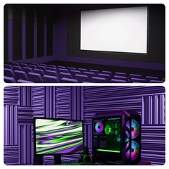 18 Pack Sound Proof Foam Panels for Wall,12″ X 12″ X 2″ Self-Adhesive Acousti…