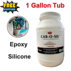 Cabosil Fumed Silica Powder, Thickener For Paints And Epoxy, Silicone- 1 Gallon
