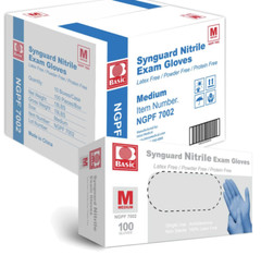 Box of 10 full packs (100gl) Nitrile exam crafting Gloves Free latex Powder free