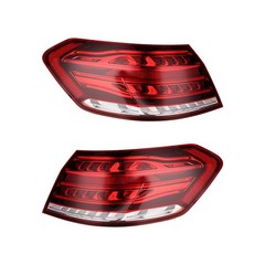 Pair LED Clear Red Lens Tail Lights IP67 MB2804112 14-16 Mercedes W212 E Class