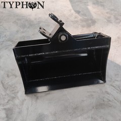 TYPHON 600mm Tilting Bucket 23in Hydraulic Buckets Attachment For Mini Excavator
