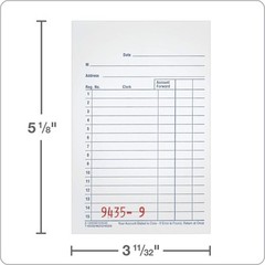 Compact General Purpose Sales Book – 50 Sets per Book, Carbonless Convenience
