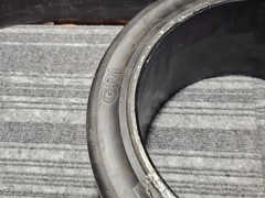Globe Star Fork Lift Tire 16-1/4x7x11-1/4 Smooth Press On 413/178-286 A250614206
