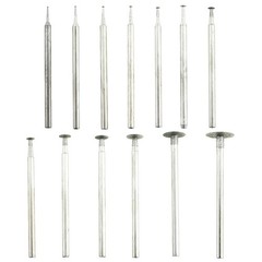 13PCS T Shaped Head Diamond Grinding Burr Drill Bit Set 0.5mm-10mm Grinding B…