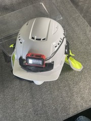 Milwaukee BOLT Type 2 Class C Safety Helmet 48-73-1093 RedLithium Headlamp USB
