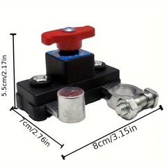 🔋12V/24V Car Battery Cut Off Switch Auto Circuit Breaker Leak Protector Defense