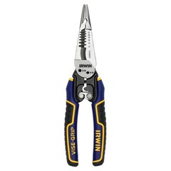 IRWIN VISE-GRIP 7-in-1 Wire Stripper Crimper Cutter Electrician Hand Tool