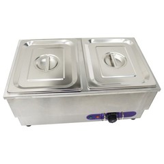 TechTongda 110V Commercial Hot Dog Steamer & Bun Warmer Long Service Life New