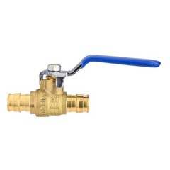 EFIELD 2 PCS Pex-A Expansion 1/2 Inch Full Port Brass Ball Shut off Valve