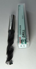 NEW NACHI AG EX EXC5389 8.5MM DRILL BIT M33 VC 3″ L x 10mm SHANK x 8.5 JAPAN