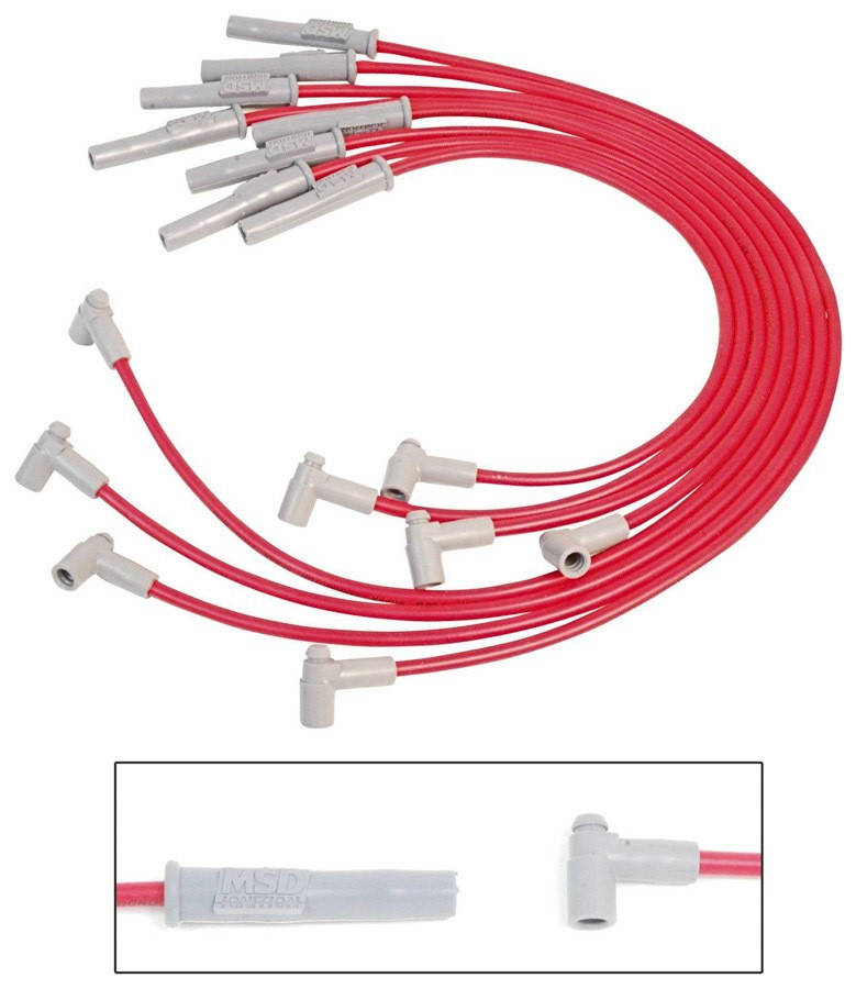 8.5MM Spark Plug Wire Set – Red