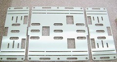 100 Retrofit Kit Brackets 8′ 2 Bulb T12 Light Strip Conversion To T8 4′ Tube LED