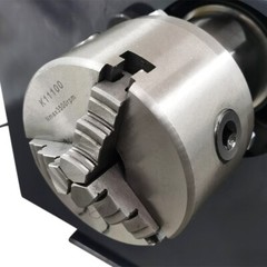 WM210V Precision Metal Bench Lathe Inch Thread Brushless Motor Double Chuck