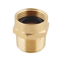 3/4″ G BSP Female to NPT Male Brass Pipe Fitting Adapter 2 Pack