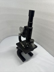 Vintage Spencer AO Classroom Microscope 10x View 43x Brass. New York. USA Made
