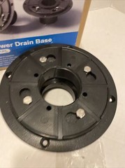 WEBANG Shower Floor Drain Base Flange with Adjustable Ring
