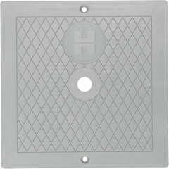 SPX1082EDGR 10-Inch Dark Gray Square Cover Replacement for Automatic Skimmers