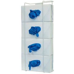 Bowman Dispensers Gl044-0613 Glove Dispenser, Steel Wire, Holds (4) Boxes