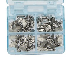 80pc Orthodontic Buccal Tubes 1st 2nd Molar Single Tube MBT Roth 022 UR UL LL LR
